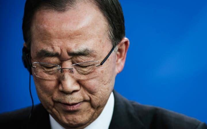 Image result for BAN KI MOON PHOTOS