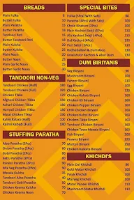 Foody Baba menu 4