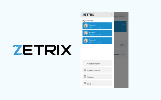 Zetrix Wallet Extension Preview image 0