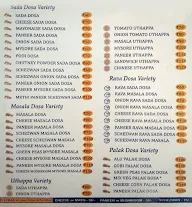 Nayak Food's Dosa Market menu 2