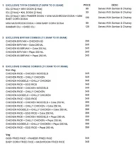 Biryani Bowl menu 1