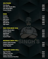 Singh's Shahi Rasoi menu 8