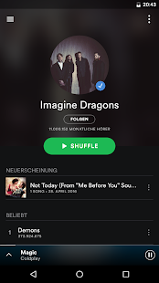 Spotify Music Screenshot