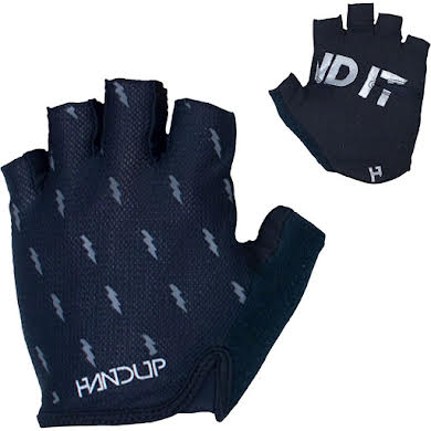 Handup Gloves Shorties Glove - Blackout Bolts, Short Finger, Small