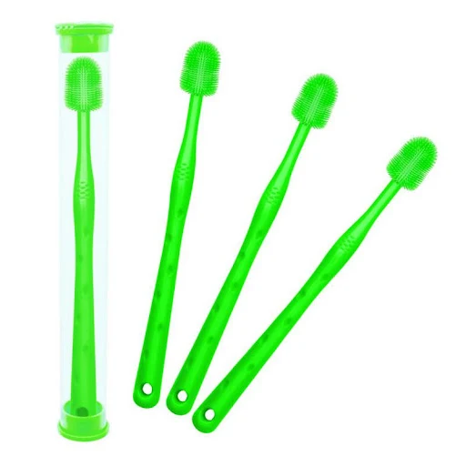 360 ° Dog Cat Toothbrush Pet Puppy Super Soft Nylon Tooth Brush Tartar Cleaning Tongue Coating Remove Bad Breath Tooth B
