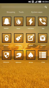 Nature CM Launcher Screenshots 3