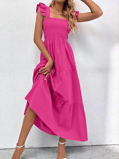 Title 4, Womens Summer High Waist Suspended Cake Dress....