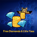 Free Diamonds & Elite Pass For Free Fire icon