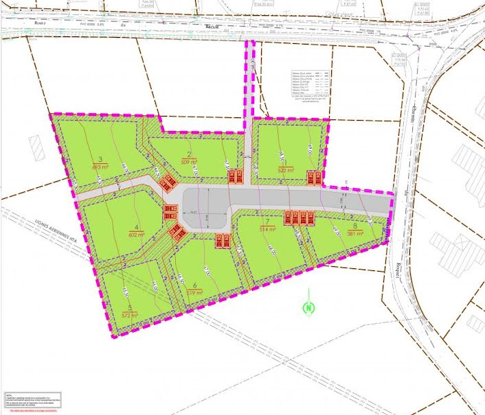 Vente terrain  982 m² à Sainte-Suzanne-sur-Vire (50750), 56 000 €