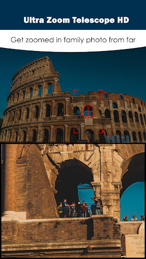 Ultra Zoom Telescope HQ img proc Zoom HD Camera