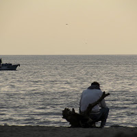 Solitudine in una giornata grigia di 