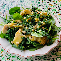 Spinach Artichoke Salad