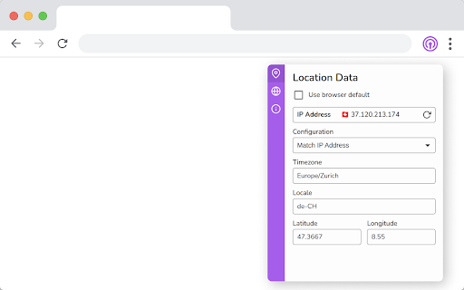 Vytal - Spoof Timezone, Geolocation & Locale