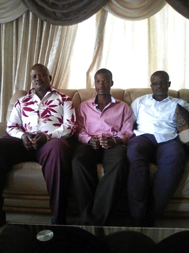 Three of the four surviving Seven Angels Ministries Church leaders, Mancoba brothers Banele, Ephraim and Phuthumile.