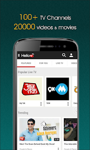 HelloTV - Free Live Mobile TV Screenshots 2