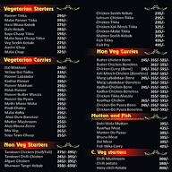 Mr Naan & Mrs Curry menu 1