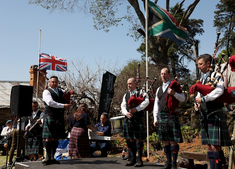 A moment of silence was observed and the British flag was flown half mast to mourn the passing of the queen Elizabeth.