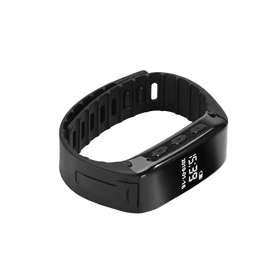 Gravador de Voz, Pulseira Gravadora e Relógio Inteligente para gravação de áudio discreta. Ideal para anotações, entrevistas e mais, fácil de usar e transportar.