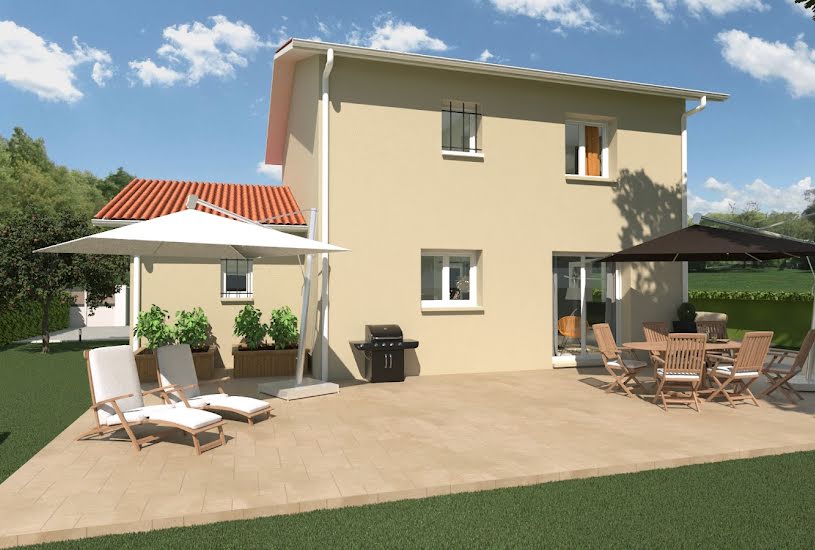  Vente Terrain + Maison - Terrain : 552m² - Maison : 90m² à Eyzin-Pinet (38780) 