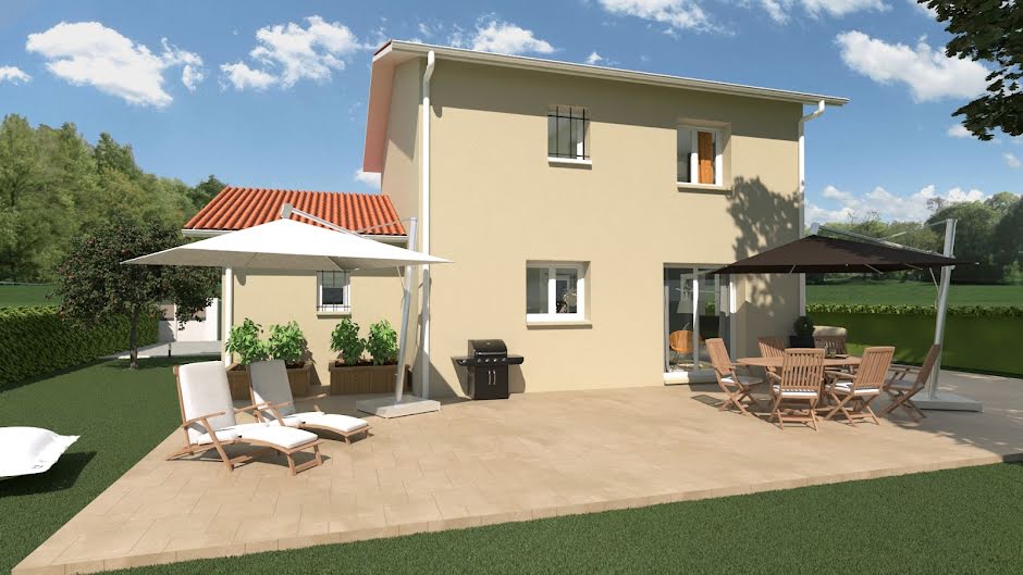 Vente maison neuve 4 pièces 90 m² à Eyzin-Pinet (38780), 308 232 €