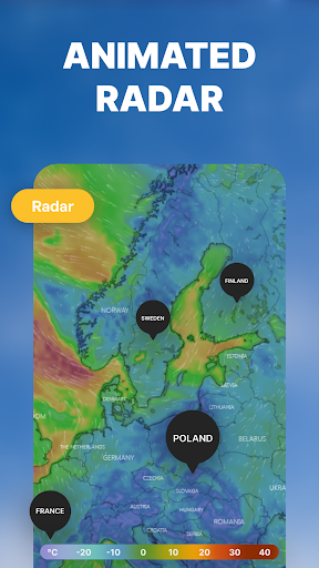 Screenshot Live Weather Radar & Forecast