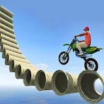 Cover Image of Download Impossible Mega Ramp Moto Bike Rider 1.7 APK