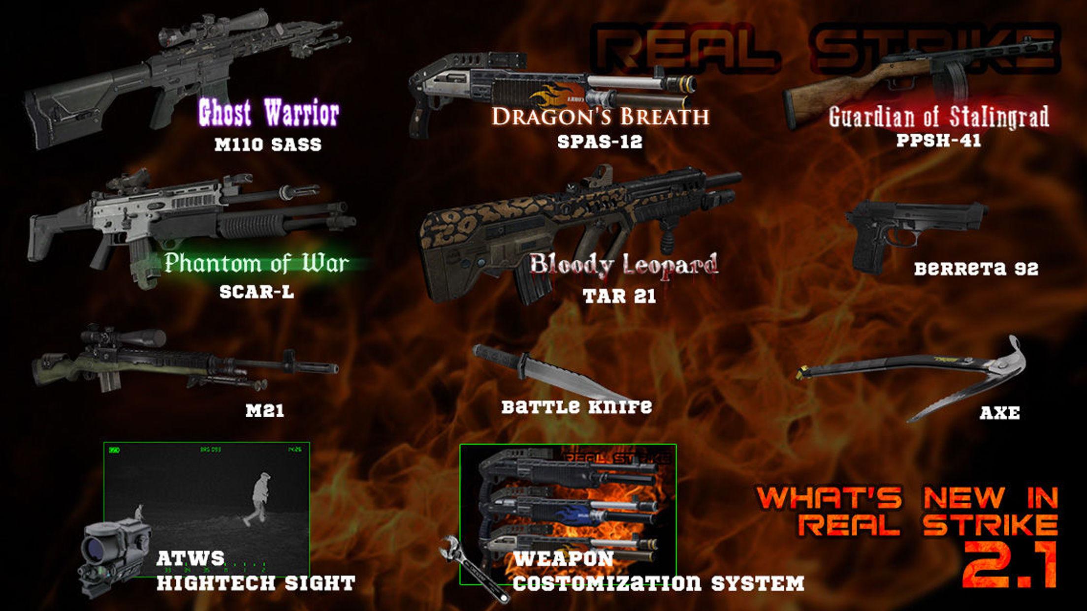 Android application Real Strike - 3D AR FPS App screenshort