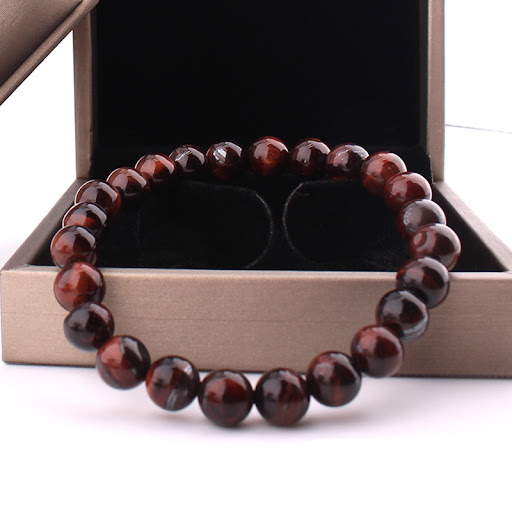 Title 2, Men And Women Fashion Simple Natural Tiger Eye ...