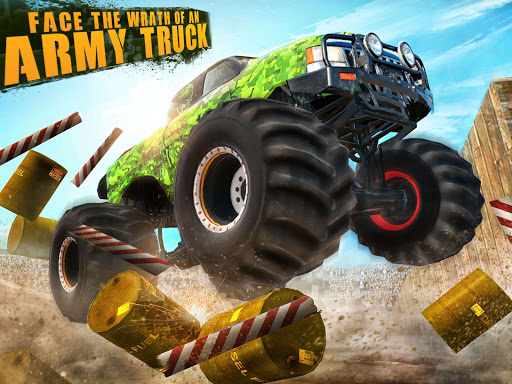 Fearless Army Monster Truck Derby Stunts 2.5 screenshots 13