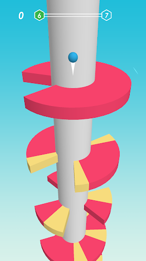 Spiral Helix: Jump down the tower