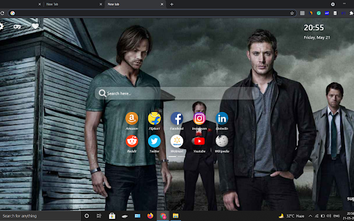 Supernatural Wallpaper HD New Tab Theme