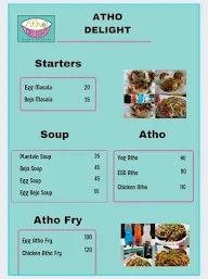 Atho Delight menu 2