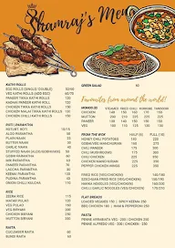 Shamraj's Food Kingdom menu 7