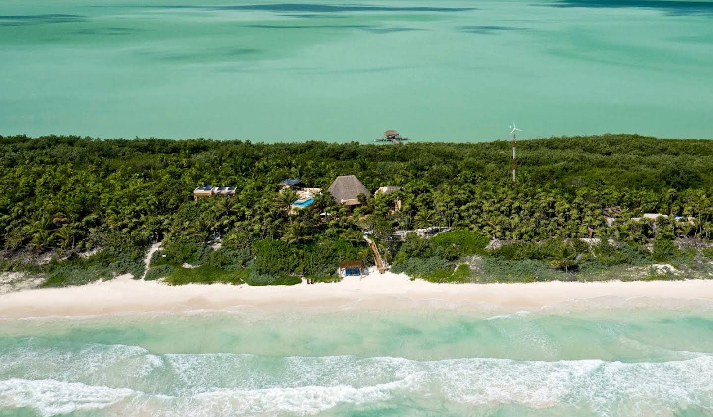 Villa avec piscine et terrasse Tulum