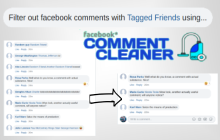 Comment Cleaner for Facebook™ Preview image 0