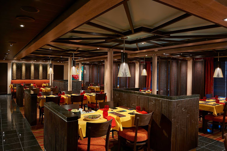      Head to JiJi Asian Kitchen for fragrant and flavorful dishes on your Carnival sailing.  