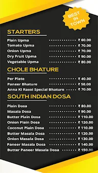 Anna Ki Rasoi menu 3