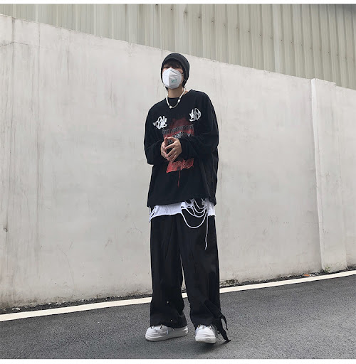Title 16, Dark mens long-sleeved T-shirt