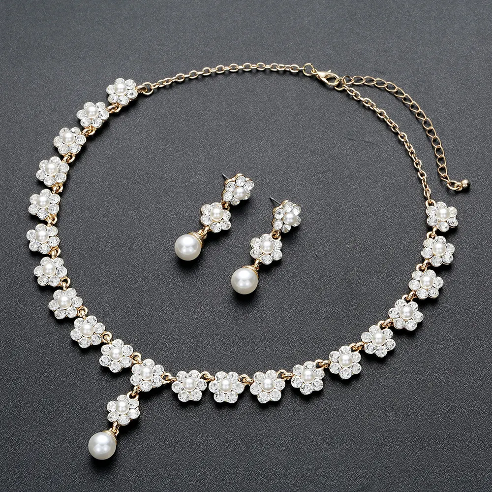 Title 3, Kreatives Perlenkette Ohrringe Schmuck Set Für ...