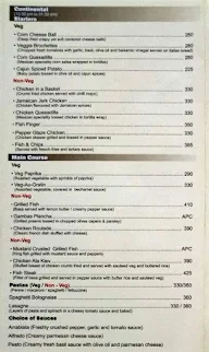 Namaste - Pure Veg Restaurant - Gcc Hotel & Club menu 7