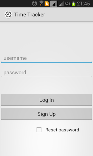 Time Tracker Mobile