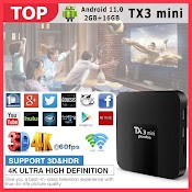 Đầu Tv Box Tx3 Mini Thông Minh Android 11.0 Tx3Mini Android Tv Box 4K Chất Lượng Cao Kèm Phụ Kiện