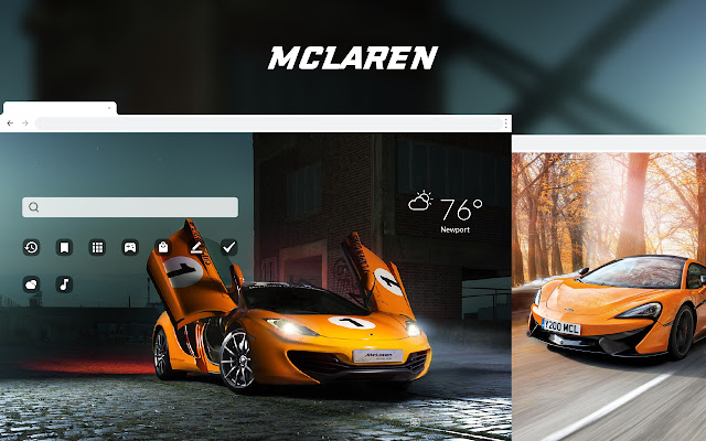 McLaren - Sports Cars HD Theme Wallpapers