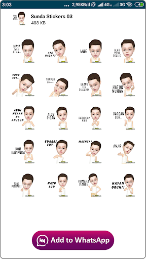 Stiker Sunda Lucu WAStickerApps