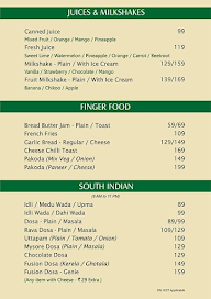 Picaddle Resort menu 3