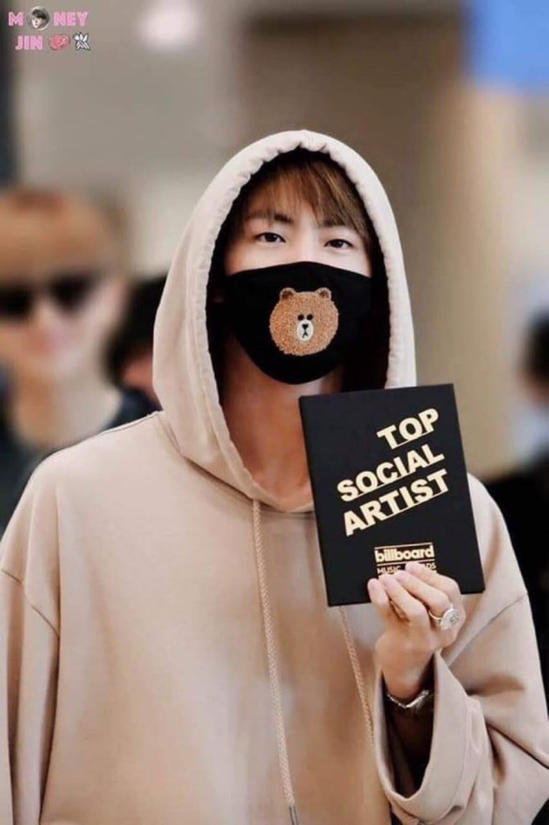 bts jin billboard top social artist 1