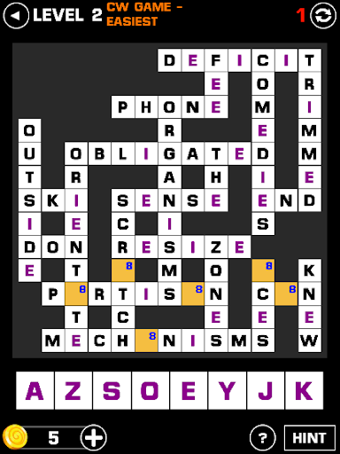 Codeword Puzzle Game
