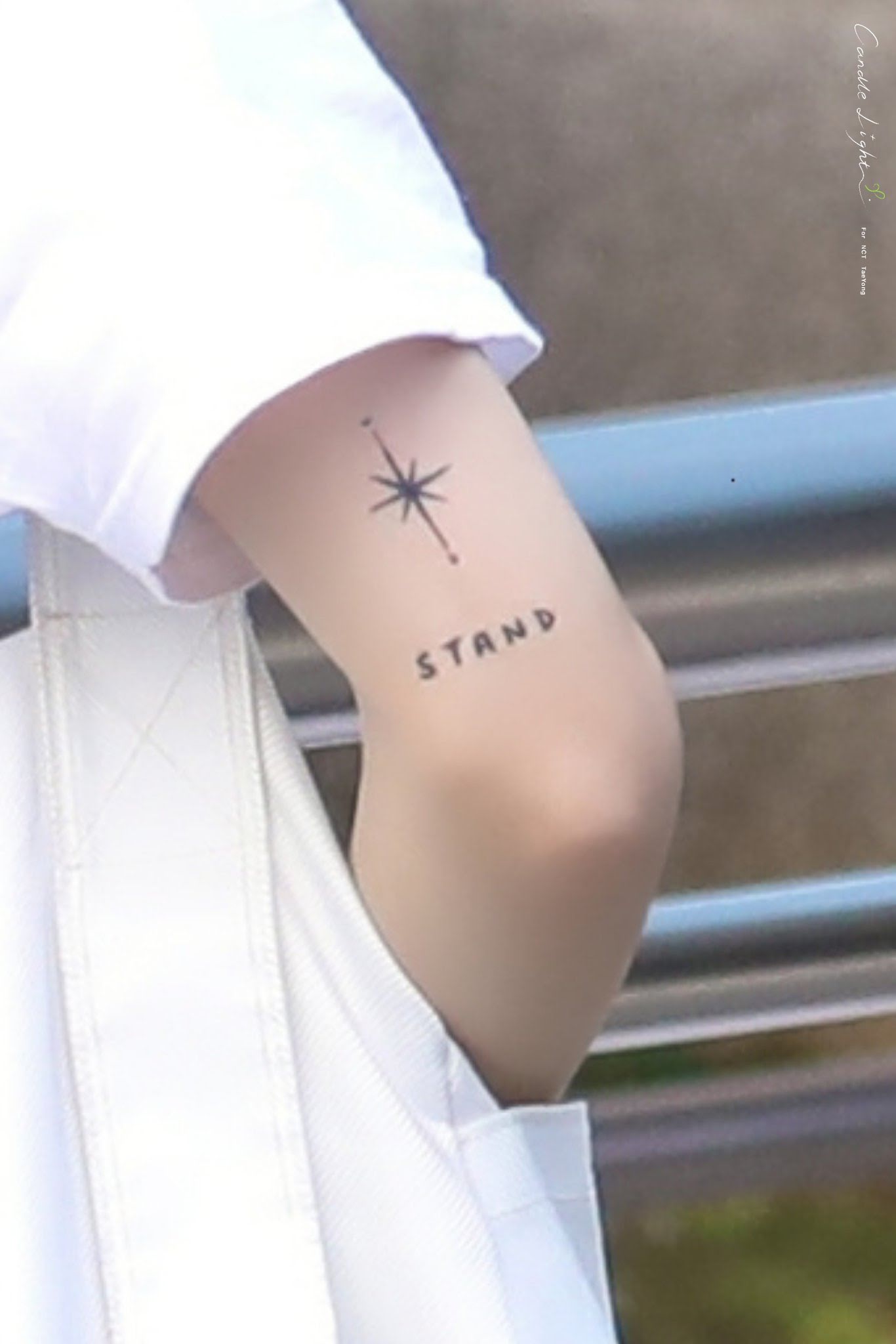 nct 127 taeyong arm tattoos