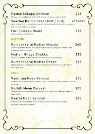 Kumbakkarai menu 2