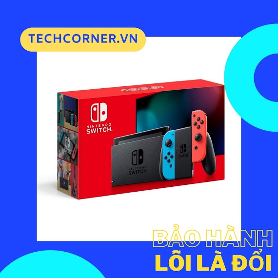 Máy Chơi Game Nintendo Switch V2 Mới 100% Fullbox - Bảo Hành 6 Tháng